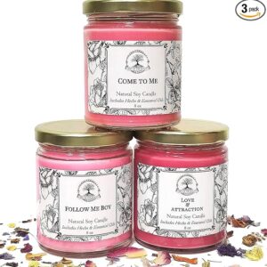 Love Candle Spell Set